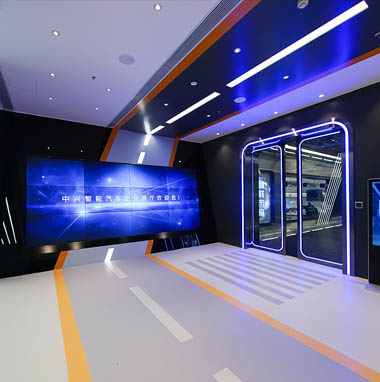中興智能汽車展廳裝修