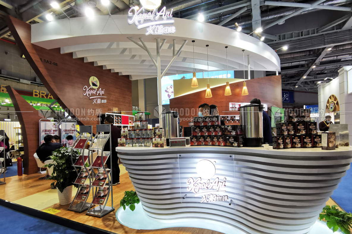 展臺(tái)搭建現(xiàn)場(chǎng)