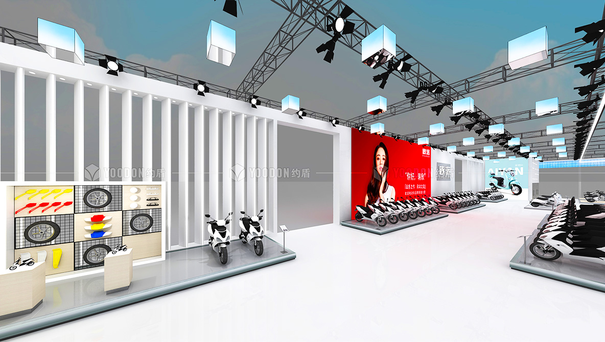 電動(dòng)自行車(chē)展會(huì)設(shè)計(jì)