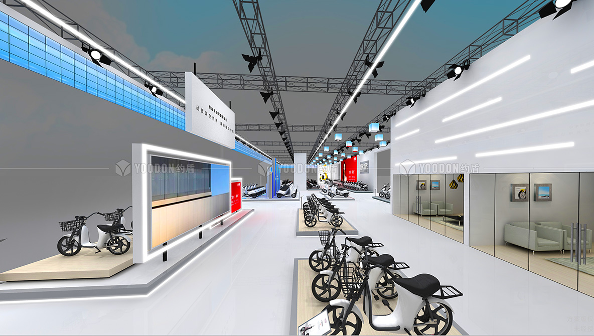 電動(dòng)自行車(chē)展位設(shè)計(jì)