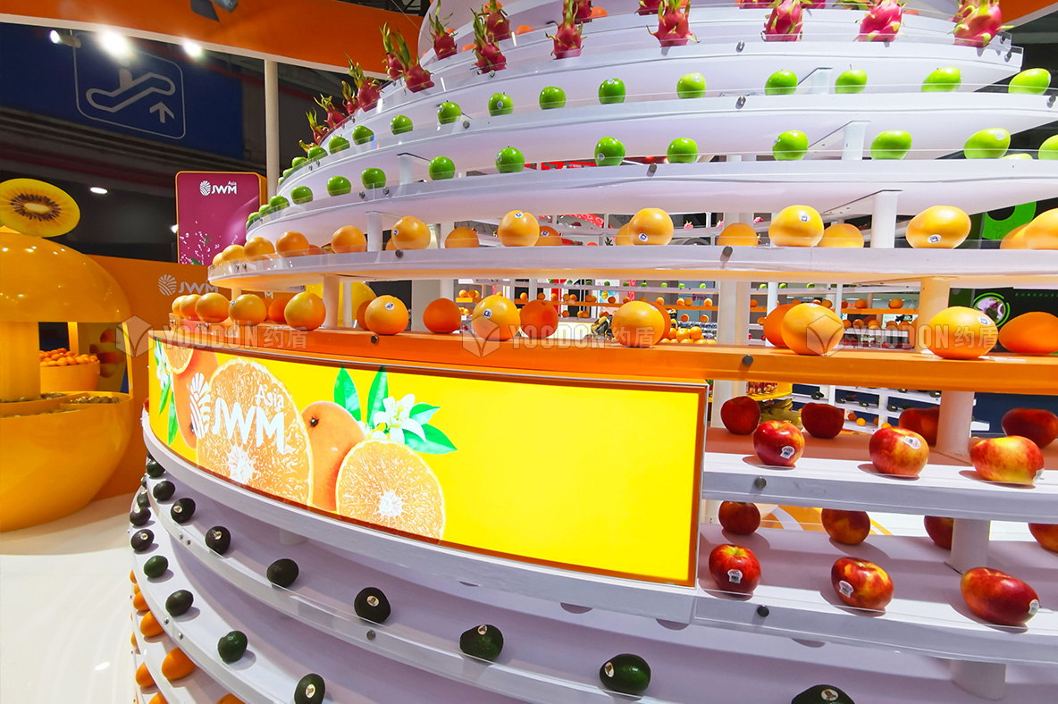 進(jìn)博會展臺布展