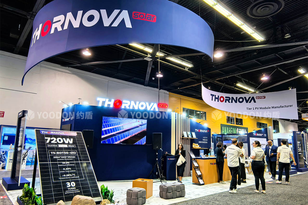 美國(guó)RE+展搭建